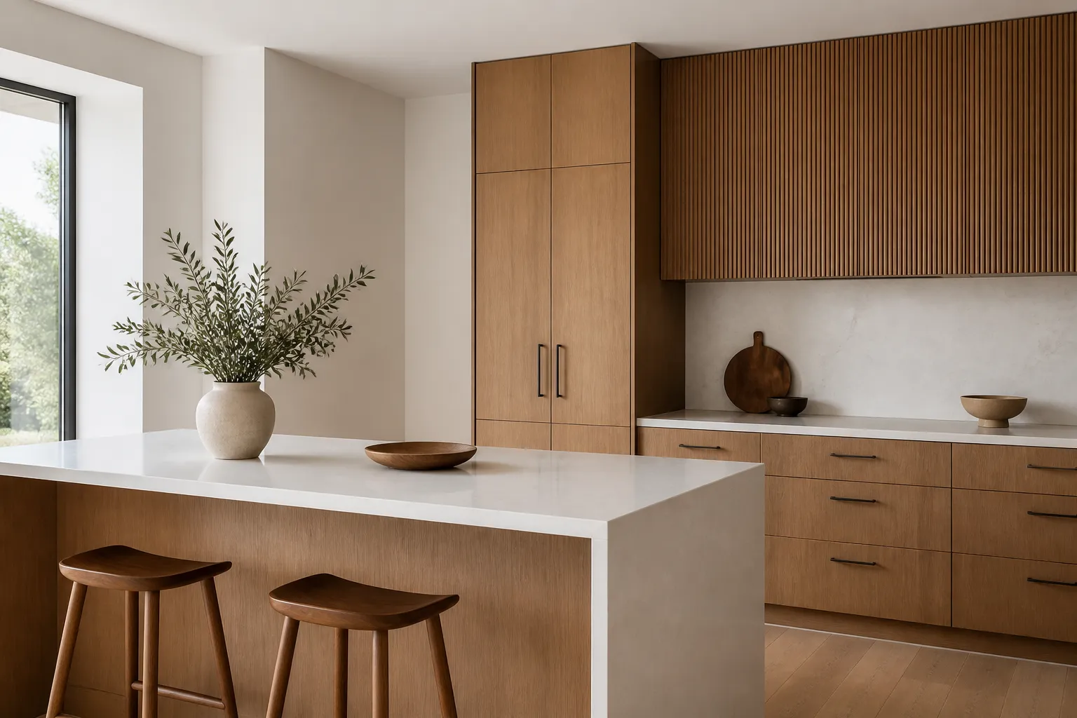 Dry Kitchen with Quartz Top