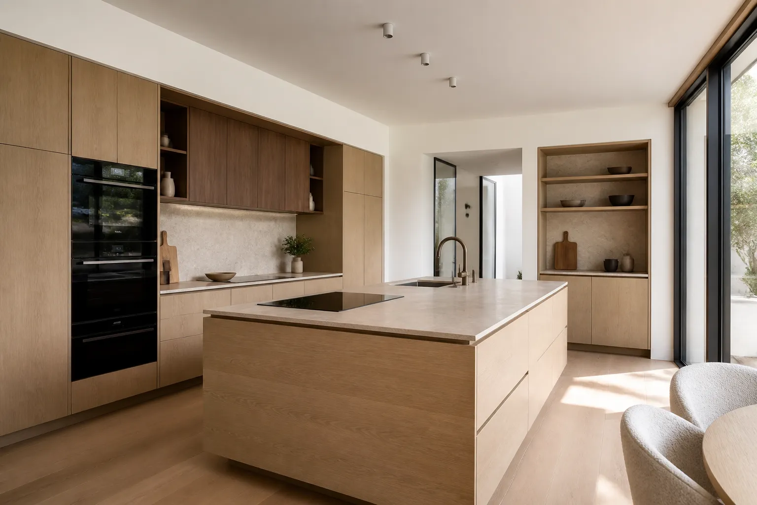Island Dry Kitchen