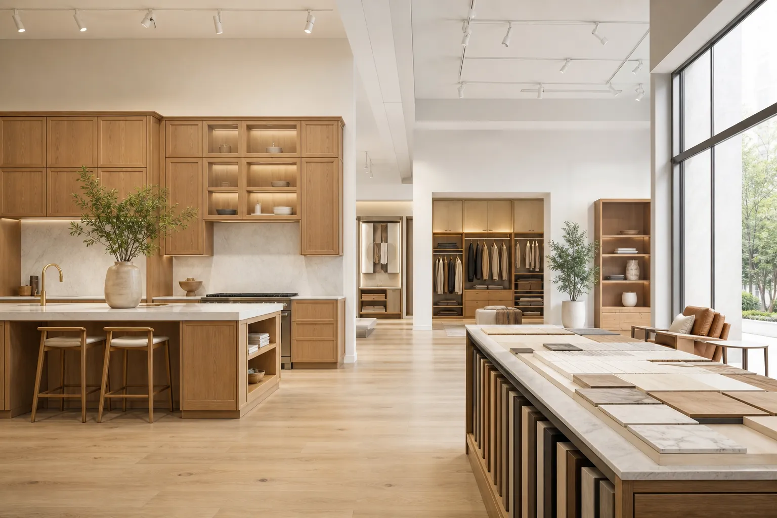 Inside the CCS Workshop showroom